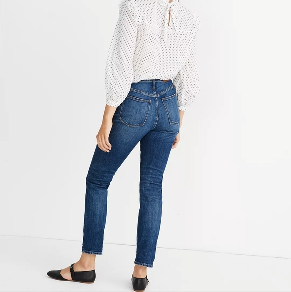 Madewell High Rise Slim Crop Boyjean 